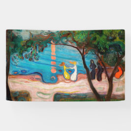 Edvard Munch - Tanz am Strand Banner