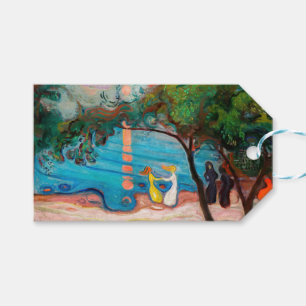 Edvard Munch - Tanz am Strand Geschenkanhänger