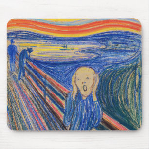Edvard Munch - The Scream 1895 Mousepad
