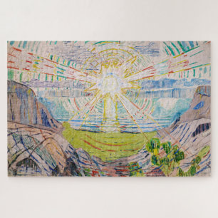 Edvard Munch - The Sun 1910 Puzzle