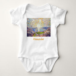 Edvard Munch - The Sun 1911 Baby Strampler