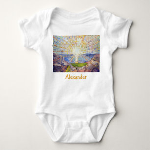 Edvard Munch - The Sun 1911 Baby Strampler