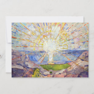 Edvard Munch - The Sun 1911 Einladung