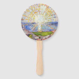 Edvard Munch - The Sun 1911 Fächer