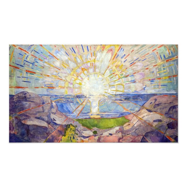 Edvard Munch - The Sun 1911 Fotodruck (Vorne)