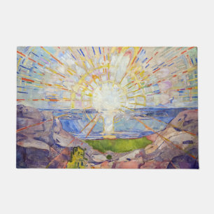 Edvard Munch - The Sun 1911 Fußmatte