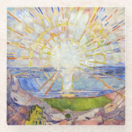 Edvard Munch - The Sun 1911 Glasuntersetzer