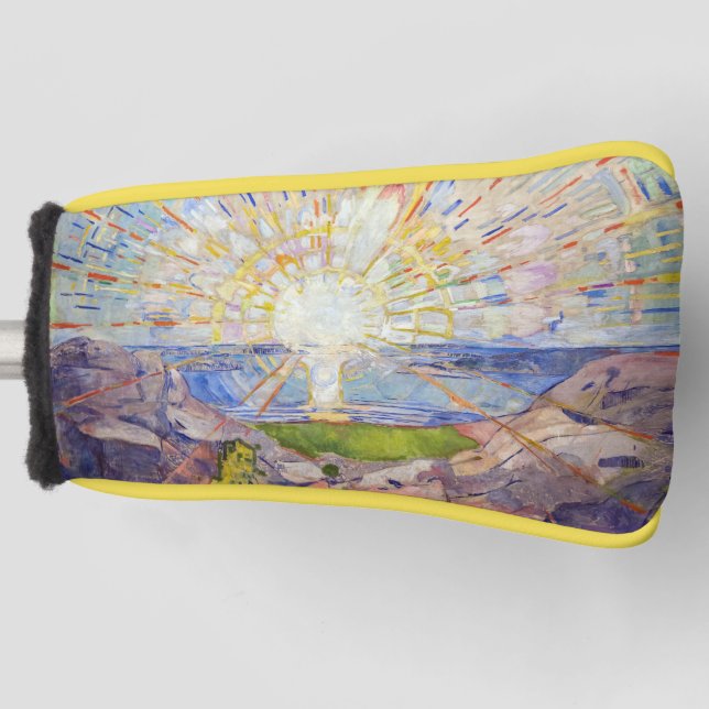 Edvard Munch - The Sun 1911 Golf Headcover (Vorderseite)