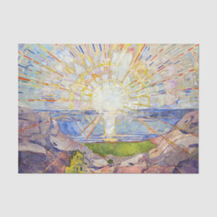 Edvard Munch - The Sun 1911 Seidenpapier