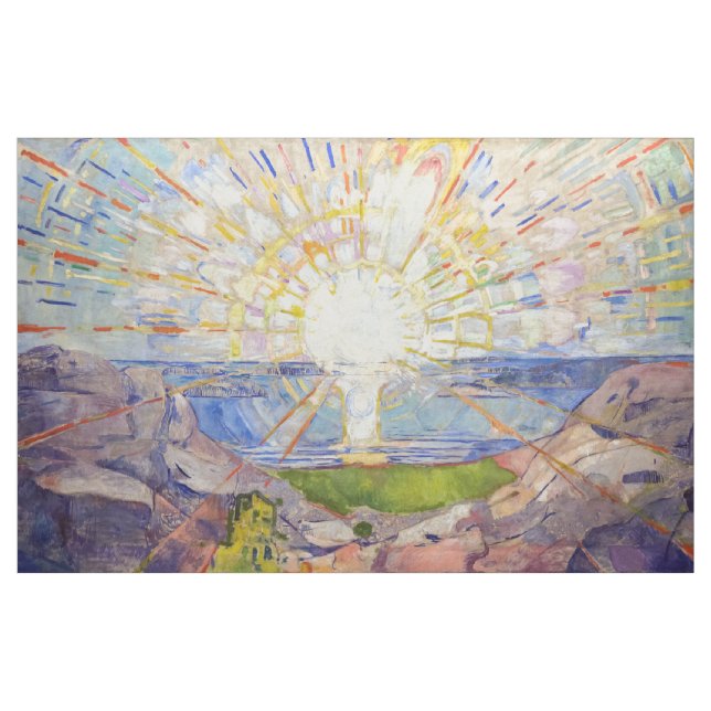 Edvard Munch - The Sun 1911 Stoff (Yard (91,4 cm))