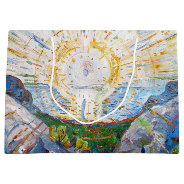 Edvard Munch - The Sun 1912 Große Geschenktüte (Vorderseite)