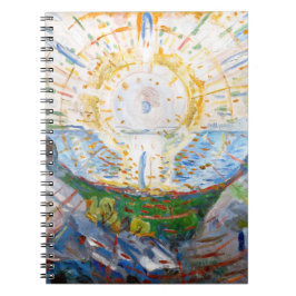Edvard Munch - The Sun 1912 Notizblock