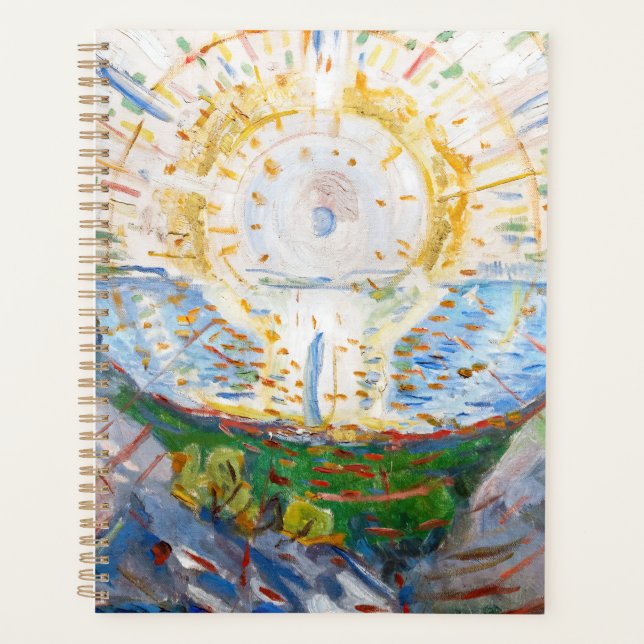 Edvard Munch - The Sun 1912 Planer (Vorderseite)