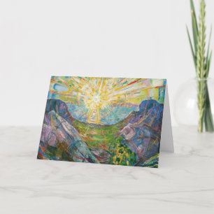 Edvard Munch - The Sun 1916 Karte