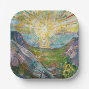 Edvard Munch - The Sun 1916 Pappteller
