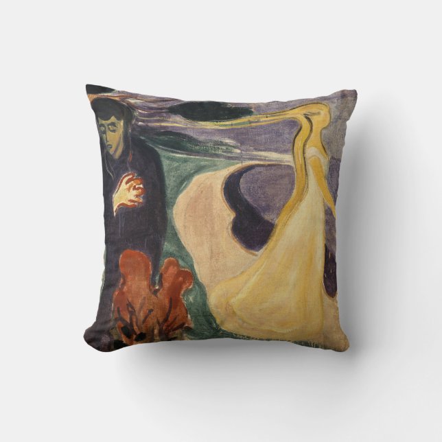 Edvard Munch - Trennung Kissen (Vorderseite)