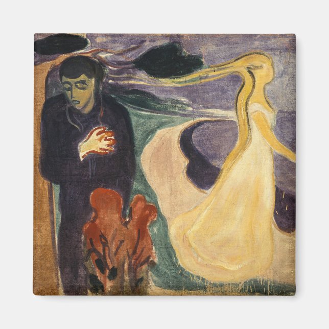 Edvard Munch - Trennung Magnet (Vorne)