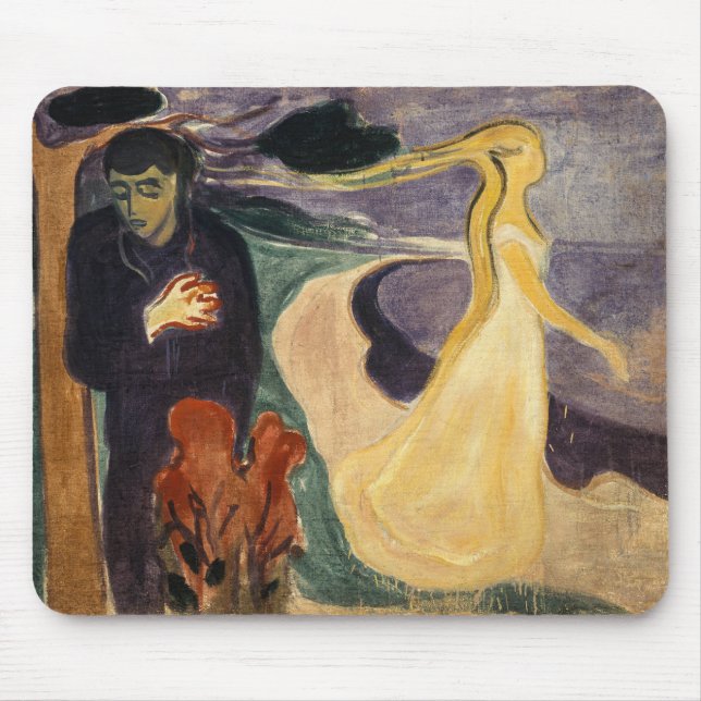 Edvard Munch - Trennung Mousepad (Vorne)