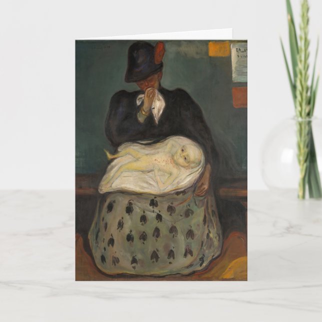 Edvard Munch - Vererbung Karte (Vorderseite)