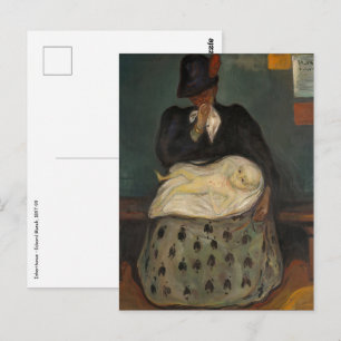 Edvard Munch - Vererbung Postkarte