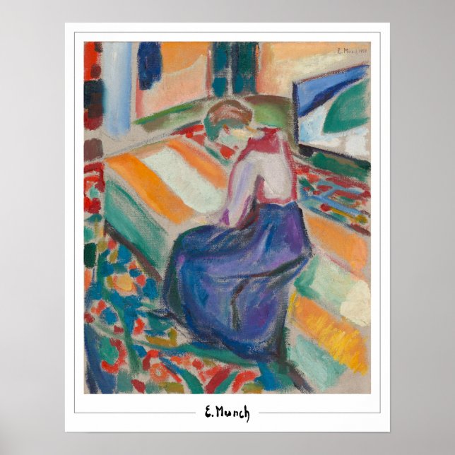 Edvard Munch Zedign Art Poster #55-3 (Vorne)