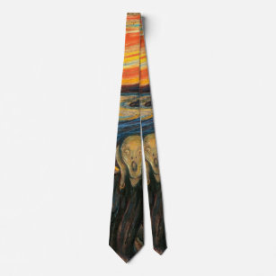 Edvard Munchs der Schrei Krawatte