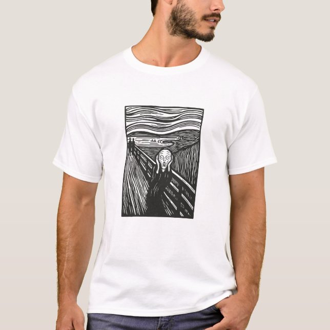 Edvard Munch's Scream T-Shirt (Vorderseite)