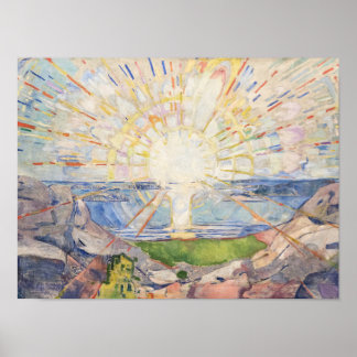 Edvard Munch's Solenintro Poster