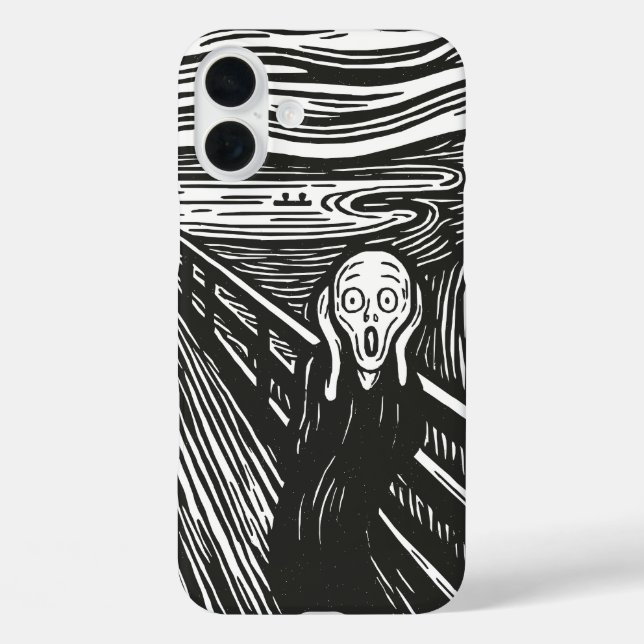Edvard's Munch Scream Case-Mate iPhone Hülle (Rückseite)