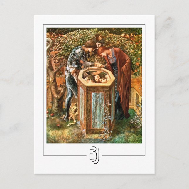 Edward Burne-Jones #160 - Fine Art Postcard Postkarte (Vorderseite)