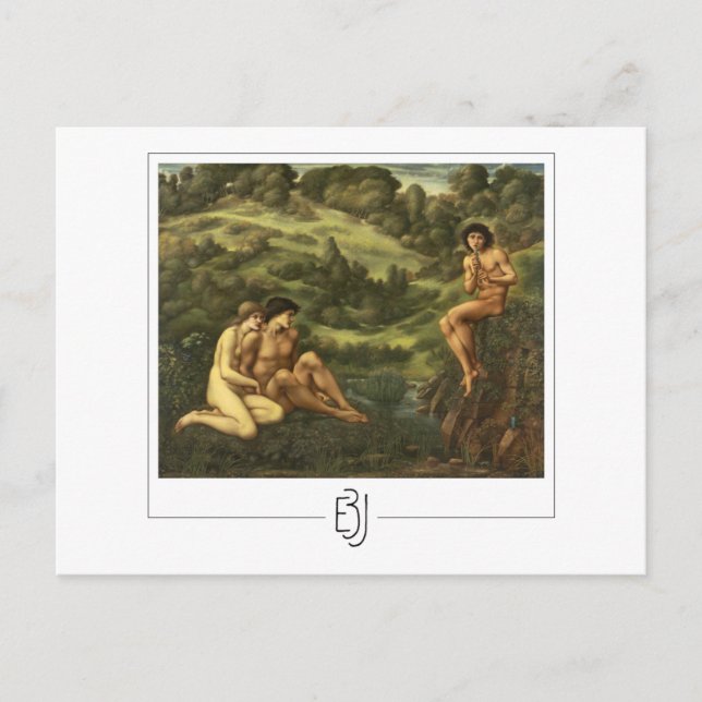 Edward Burne-Jones #2 - Fine Art Postcard Postkarte (Vorderseite)
