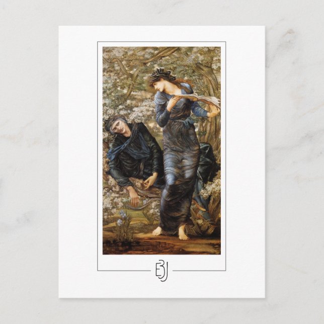 Edward Burne-Jones #79 - Fine Art Postcard Postkarte (Vorderseite)
