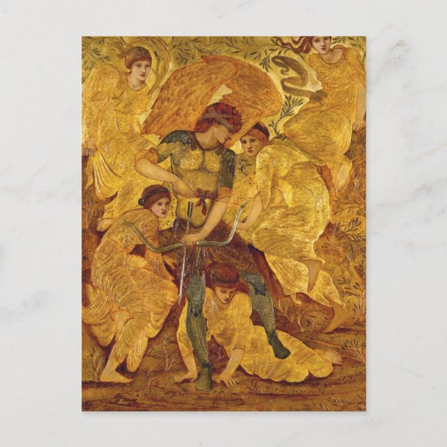 Edward Burne-Jones - Cupid Postcard Postkarte (Vorderseite)