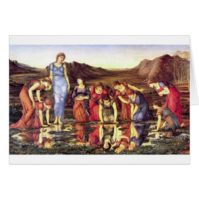Edward Burne-Jones der Spiegel von Venus (Vorderseite (Horizontal))