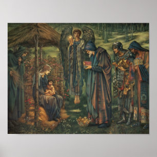 Edward Burne-Jones - Der Star von Bethlehem Poster