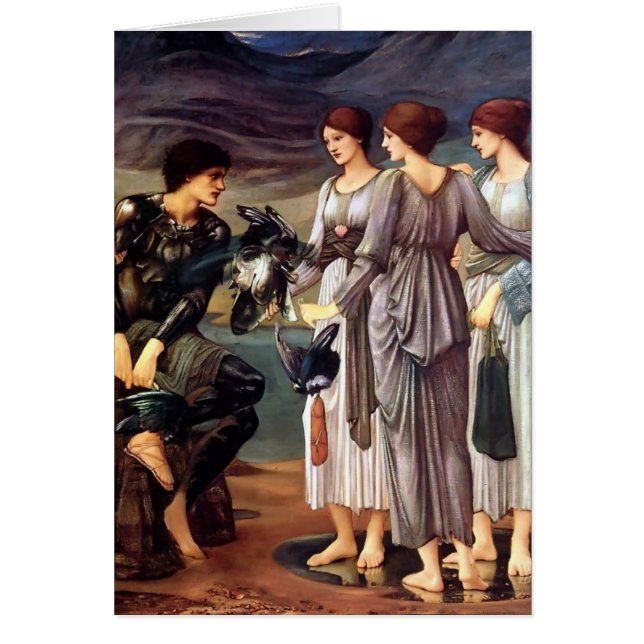 Edward Burne-Jones die Bewaffnung von Perseus (Vorne)