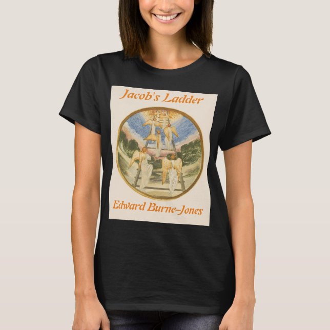 Edward Burne-Jones Jacobs Ladder Personalizable T T-Shirt (Vorderseite)
