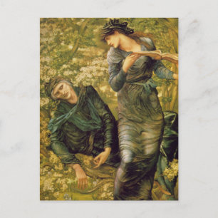 Edward Burne-Jones - Merlin GC Postkarte