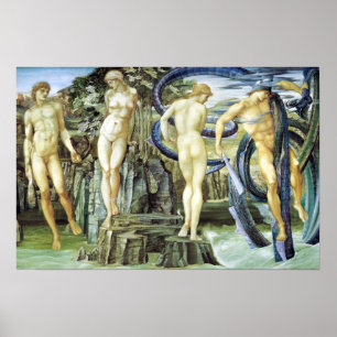 Edward Burne-Jones Perseus und Andromeda Poster