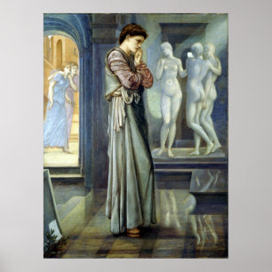 Edward Burne-Jones Pygmalion Poster