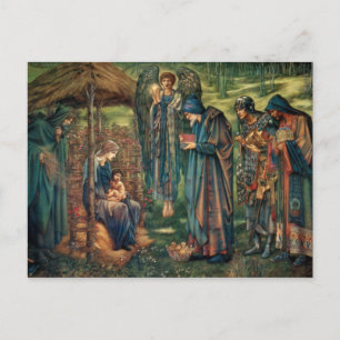 Edward Burne-Jones: Stern von Bethlehem Postkarte
