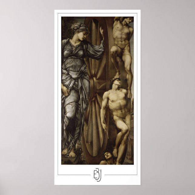 Edward Burne-Jones Zedign Art Poster #11 (Vorne)