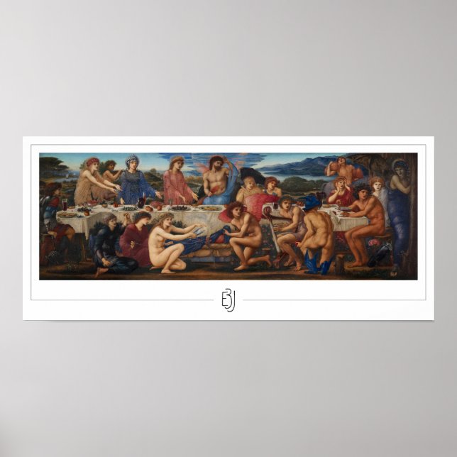 Edward Burne-Jones Zedign Art Poster #126 (Vorne)