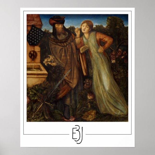 Edward Burne-Jones Zedign Art Poster #13 (Vorne)