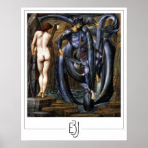 Edward Burne-Jones Zedign Art Poster #261