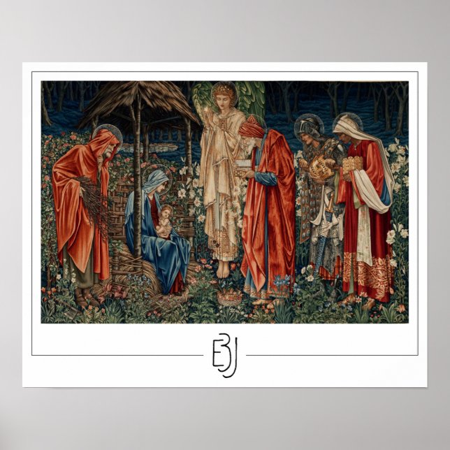 Edward Burne-Jones Zedign Art Poster #3 (Vorne)