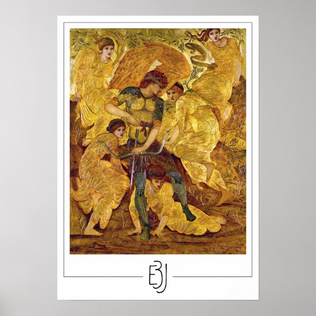 Edward Burne-Jones Zedign Art Poster #44 (Vorne)