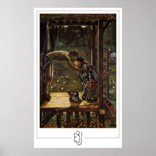 Edward Burne-Jones Zedign-Kunstposter #14 Poster