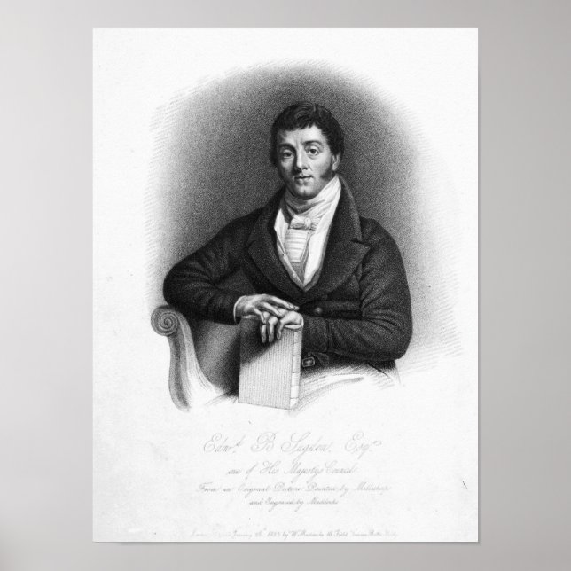 Edward Buttenshaw Sugden, 1. Baron St. Poster (Vorne)