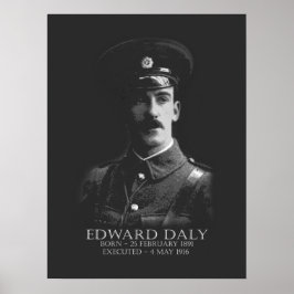 Edward Daly Oaster 1916 Irischer Republikaner Poster